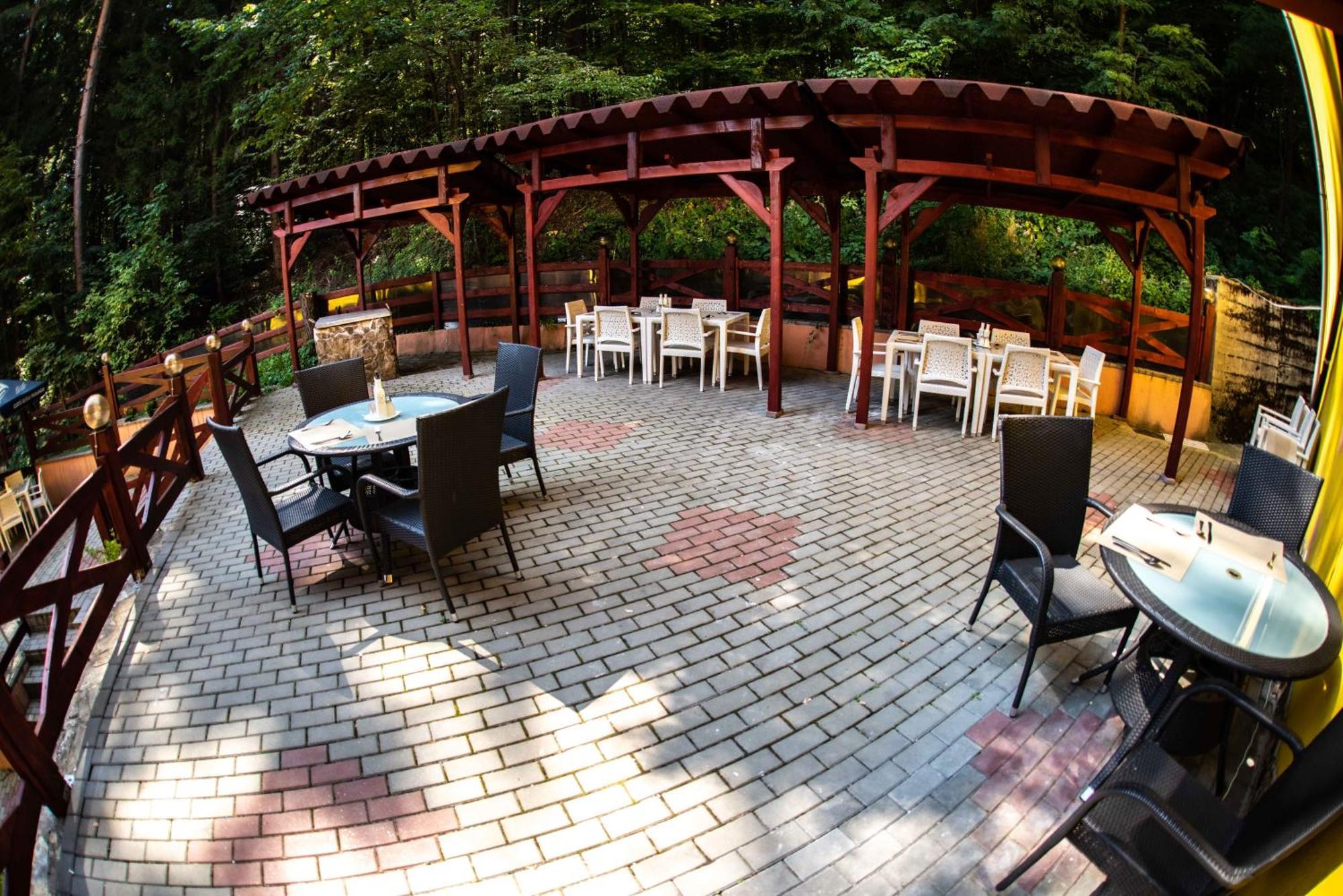 Hotel Trei Brazi Бэи­ле-Олэ­неш­ти Экстерьер фото
